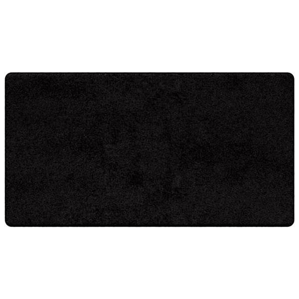 Grote foto vidaxl tapijt loper zwart 80 x 150 cm 100 polypropylene tuft huis en inrichting vloerbedekking en kleden