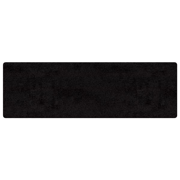 Grote foto vidaxl tapijt loper zwart 50 x 250 cm 100 polypropylene tuft huis en inrichting vloerbedekking en kleden