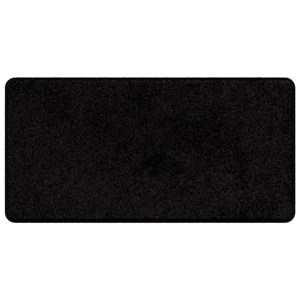 Grote foto vidaxl tapijt loper zwart 50 x 100 cm 100 polypropylene tuft huis en inrichting vloerbedekking en kleden