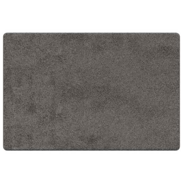 Grote foto vidaxl tapijt loper grijs 100 x 150 cm 100 polypropylene tuft huis en inrichting vloerbedekking en kleden