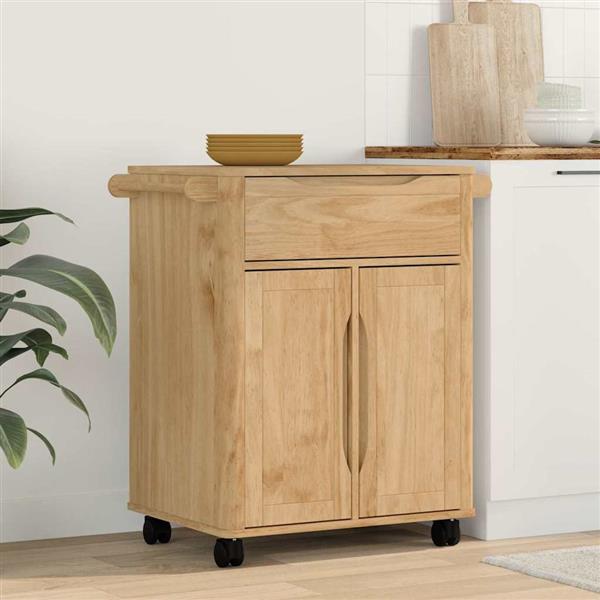 Grote foto vidaxl keuken trolley floro wasbruin 72 5 x 45 x 80 cm huis en inrichting keukenbenodigdheden