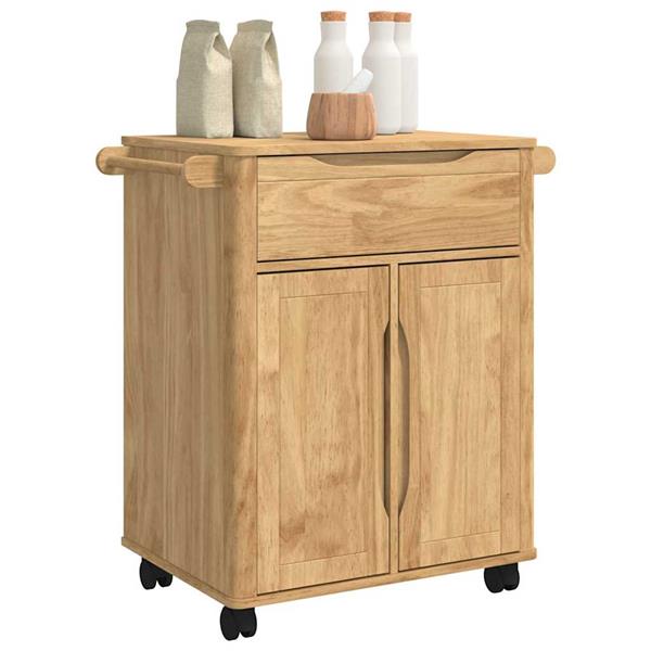 Grote foto vidaxl keuken trolley floro wasbruin 72 5 x 45 x 80 cm huis en inrichting keukenbenodigdheden