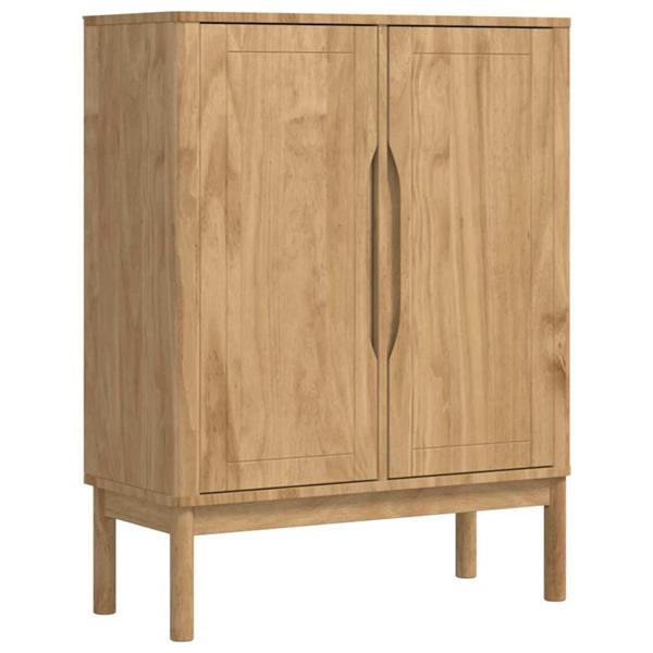 Grote foto vidaxl dressoir floro wasbruin 70 x 30 x 70 5 cm massief vurenhout huis en inrichting overige