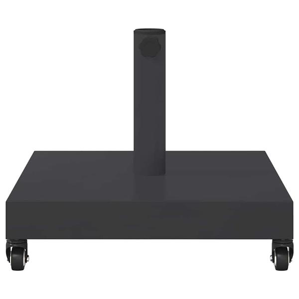 Grote foto vidaxl parasolvoet donkergrijs 45 x 45 x 31 5 cm tuin en terras overige tuin en terras