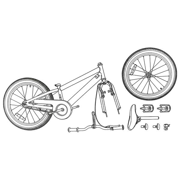 Grote foto vidaxl mountainbike 20 inch 6 speed voor 5 8 jaar oud groen fietsen en brommers herenfietsen