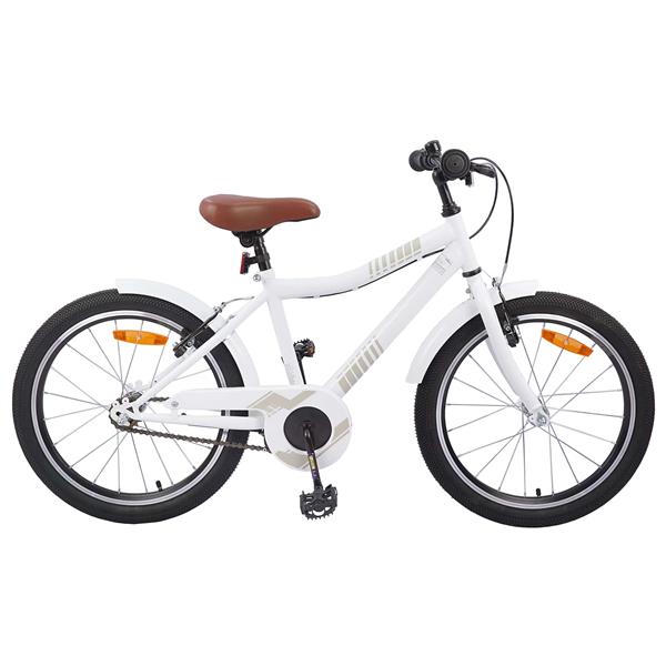 Grote foto vidaxl kinderfiets 24 inch voor 8 12 jaar oud wit fietsen en brommers herenfietsen