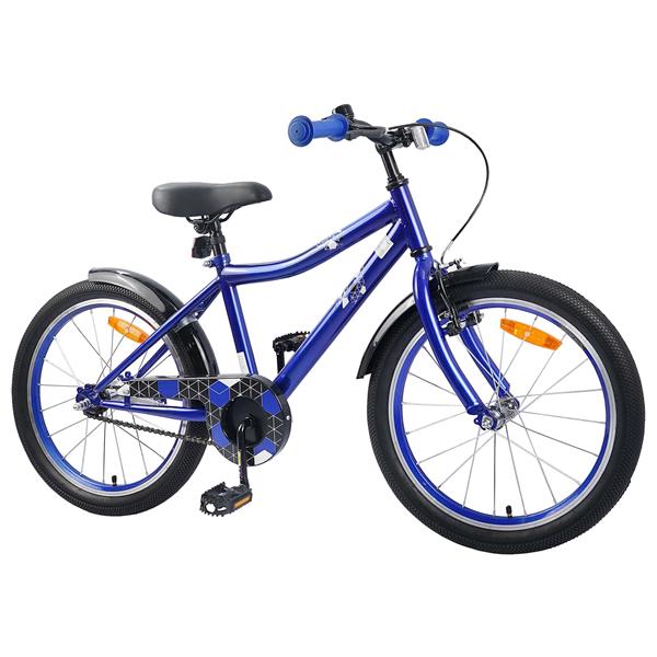 Grote foto vidaxl kinderfiets 20 inch voor 6 11 jaar oud donkerblauw fietsen en brommers herenfietsen