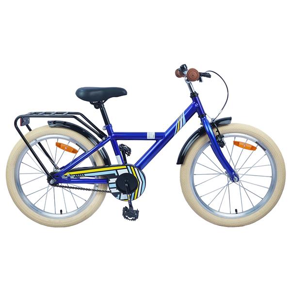 Grote foto vidaxl kinderfiets 20 inch voor 6 11 jaar oud donkerblauw fietsen en brommers herenfietsen