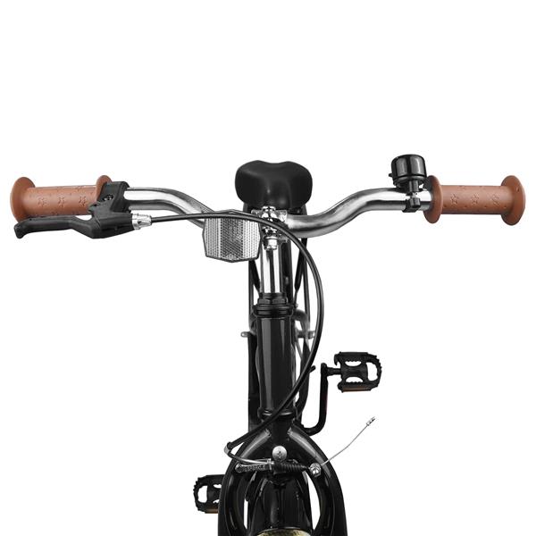 Grote foto vidaxl kinderfiets 20 inch voor 6 11 jaar oud zwart fietsen en brommers herenfietsen