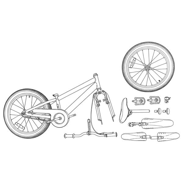 Grote foto vidaxl kinderfiets 20 inch 6 speed voor 6 11 jaar oud groen fietsen en brommers herenfietsen