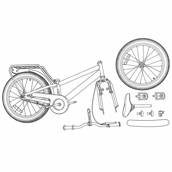 Grote foto vidaxl kinderfiets 20 inch voor 6 11 jaar oud rood fietsen en brommers herenfietsen