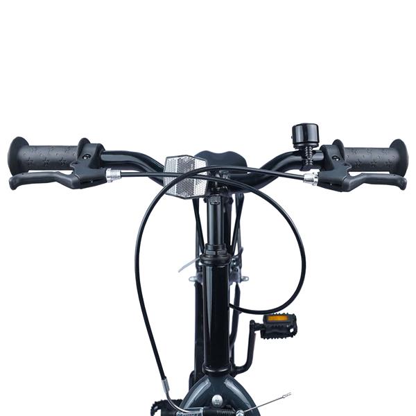 Grote foto vidaxl kinderfiets 20 inch voor 6 11 jaar oud zwart fietsen en brommers herenfietsen