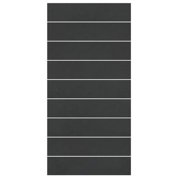 Grote foto vidaxl zwembad grondzeil zwart 999 x 500 x 0 1 cm niet geweven stof tuin en terras zwembaden toebehoren