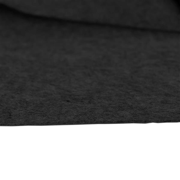 Grote foto vidaxl zwembad grondzeil zwart 610 cm niet geweven stof tuin en terras zwembaden toebehoren