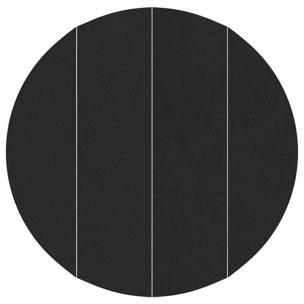 Grote foto vidaxl zwembad grondzeil zwart 500 cm niet geweven stof tuin en terras zwembaden toebehoren