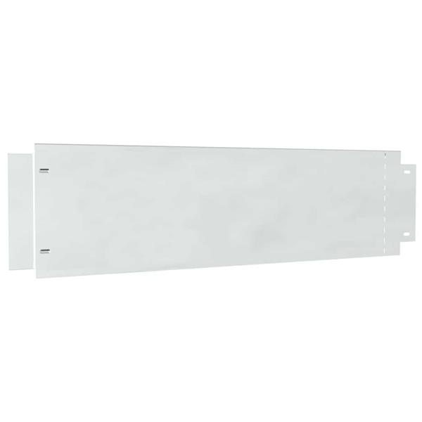 Grote foto vidaxl gazonranden 10 pcs zilver 100 x 25 x 0 07 cm tuin en terras tuindecoratie