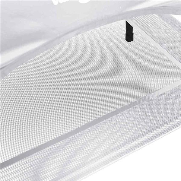 Grote foto vidaxl hondenbed zilvergrijs 71 x 64 x 71 cm staal dieren en toebehoren toebehoren