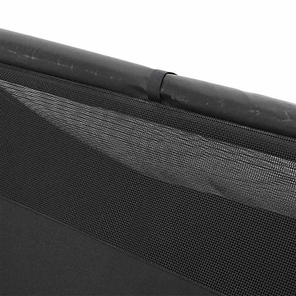 Grote foto vidaxl huis voor huisdieren zwart 110 x 75 x 90 cm staal dieren en toebehoren hondenhokken en kooien