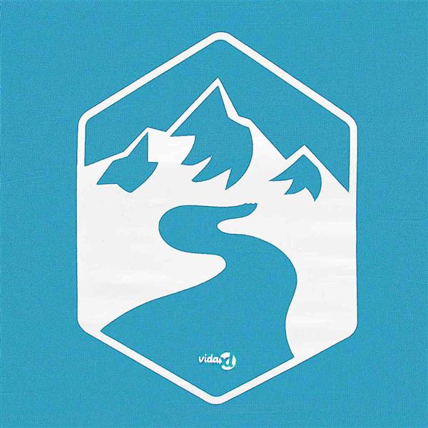 Grote foto vidaxl luifeltent blauw 290 x 290 x 251 cm stof tuin en terras overige tuin en terras