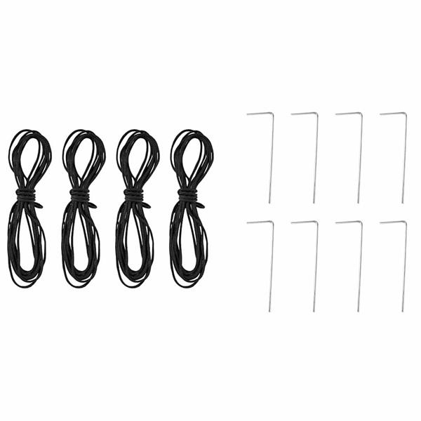 Grote foto vidaxl luifeltent blauw 290 x 290 x 251 cm stof tuin en terras overige tuin en terras