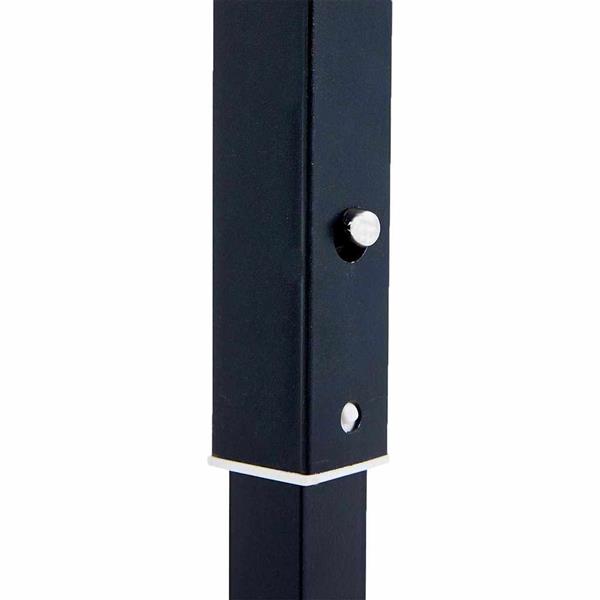 Grote foto vidaxl luifeltent oranje 243 x 243 x 251 cm stof tuin en terras overige tuin en terras