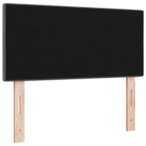 Grote foto vidaxl hoofdbord met hoofdeinde donkergrijs 100 cm nep leer antiek en kunst stoelen en banken