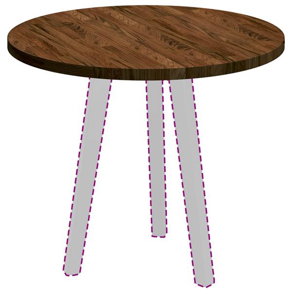 Grote foto vidaxl tafelblad donkerbruin 60 x 2 5 cm massief eikenhout antiek en kunst stoelen en banken