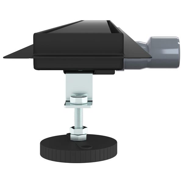 Grote foto vidaxl 2 in 1 doucheafvoer zwart 100 cm roestvrij staal 304 doe het zelf en verbouw sanitair