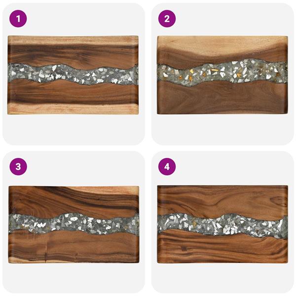 Grote foto vidaxl badkamer kruk naturel 50 x 30 x 44 cm natuurlijk hout huis en inrichting stoelen