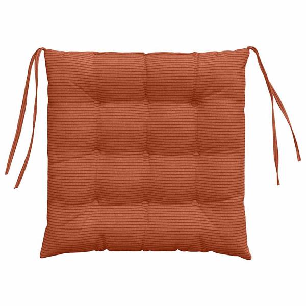 Grote foto vidaxl zitkussens 4 pcs rood oranje 40 x 40 x 6 cm katoen stof huis en inrichting woningdecoratie