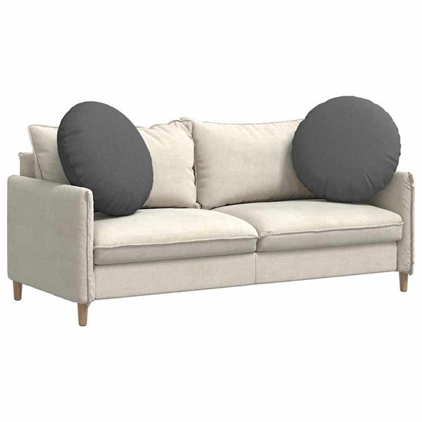 Grote foto vidaxl zitkussens 2 pcs donkergrijs 60 x 21 cm stof huis en inrichting woningdecoratie