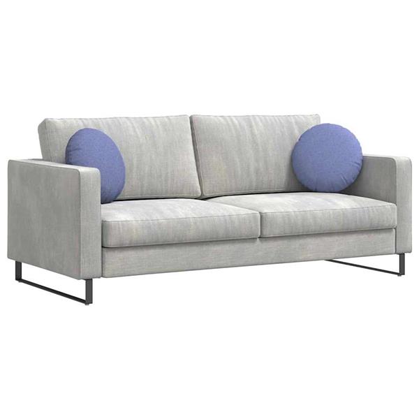 Grote foto vidaxl zitkussens 2 pcs jeans blauw 40 x 13 cm stof huis en inrichting woningdecoratie