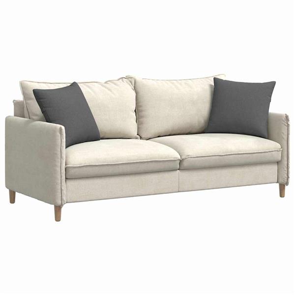 Grote foto vidaxl sofa kussens 2 pcs donkergrijs 45 x 45 cm stof huis en inrichting woningdecoratie