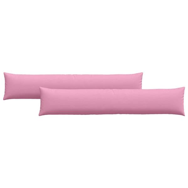 Grote foto vidaxl sofa kussens 2 pcs roze 200 x 40 cm stof huis en inrichting woningdecoratie
