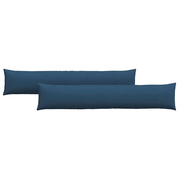 Grote foto vidaxl sofa kussens 2 pcs blauw 200 x 40 cm stof huis en inrichting woningdecoratie