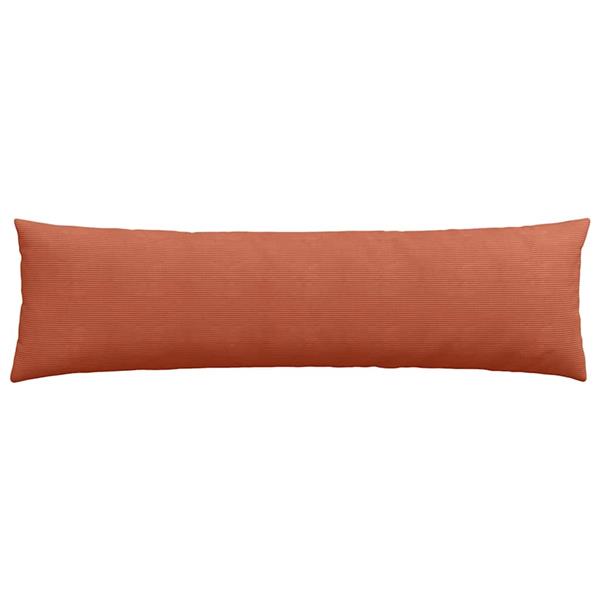 Grote foto vidaxl sofa kussens 2 stuks rood oranje 145 x 40 cm cordstof huis en inrichting woningdecoratie