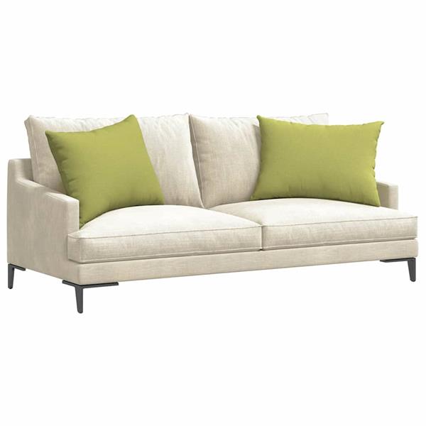 Grote foto vidaxl sofa kussens 2 pcs lichtgroen 70 x 50 cm stof huis en inrichting woningdecoratie