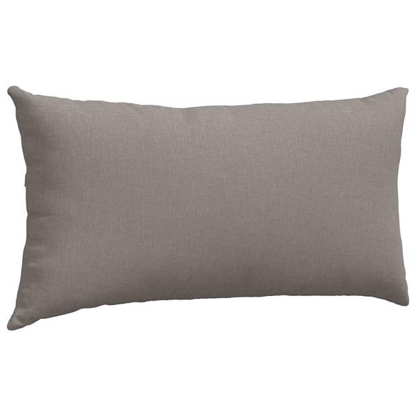 Grote foto vidaxl sofa kussens 2 pcs taupe 80 x 40 cm stof huis en inrichting woningdecoratie