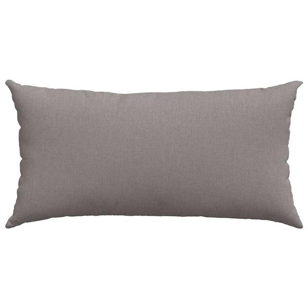 Grote foto vidaxl sofa kussens 2 pcs taupe 80 x 40 cm stof huis en inrichting woningdecoratie