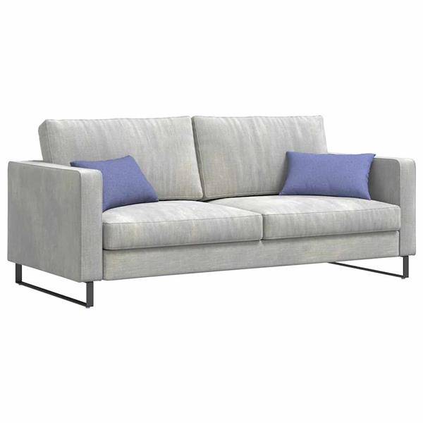 Grote foto vidaxl sofa kussens 2 pcs jeans blauw 50 x 30 cm stof huis en inrichting woningdecoratie
