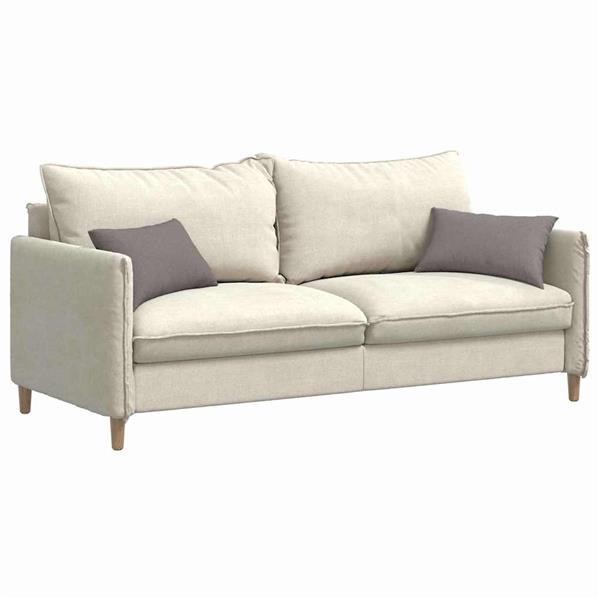 Grote foto vidaxl sofa kussens 2 pcs taupe 50 x 30 cm stof huis en inrichting woningdecoratie