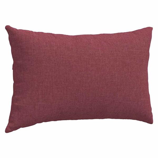 Grote foto vidaxl sofa kussens 2 pcs wijnrood 50 x 30 cm stof huis en inrichting woningdecoratie