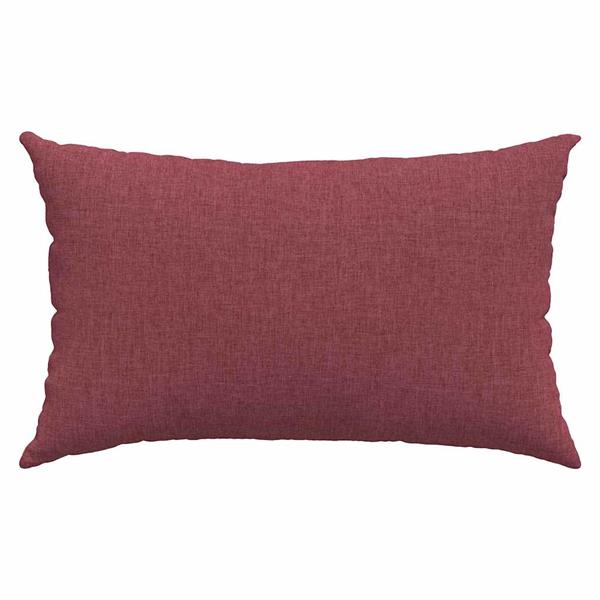 Grote foto vidaxl sofa kussens 2 pcs wijnrood 50 x 30 cm stof huis en inrichting woningdecoratie