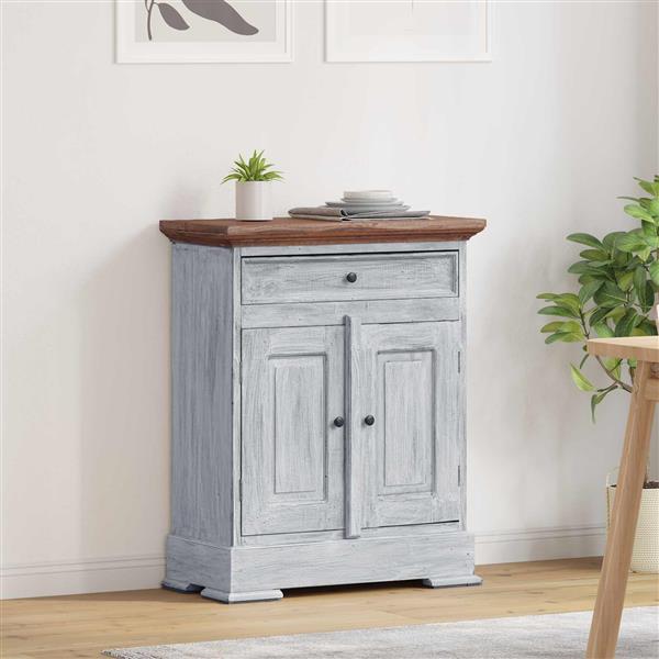 Grote foto vidaxl opbergkast 63 x 30 x 79 cm massief mahoniehout huis en inrichting woningdecoratie