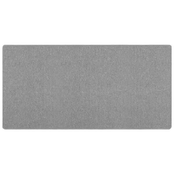 Grote foto vidaxl tapijt loper lichtgrijs 100 x 200 cm 100 polypropyleen huis en inrichting vloerbedekking en kleden