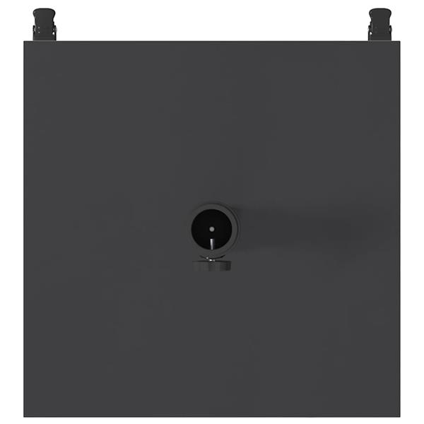 Grote foto vidaxl parasolvoet donkergrijs 45 x 45 x 31 5 cm tuin en terras overige tuin en terras