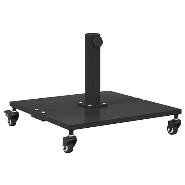Grote foto vidaxl parasolvoet zwart 45 x 45 x 31 5 cm tuin en terras overige tuin en terras