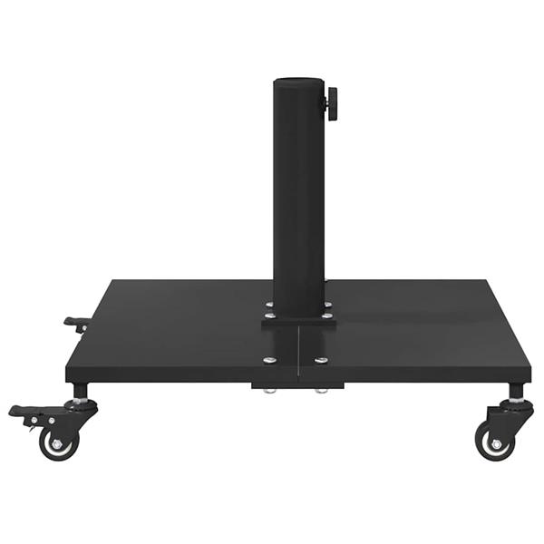 Grote foto vidaxl parasolvoet zwart 45 x 45 x 31 5 cm tuin en terras overige tuin en terras