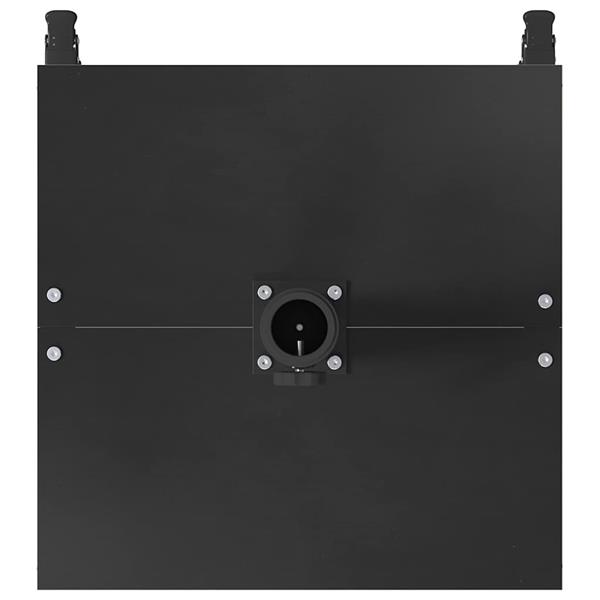 Grote foto vidaxl parasolvoet zwart 45 x 45 x 31 5 cm tuin en terras overige tuin en terras