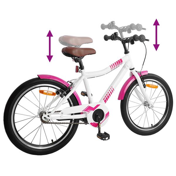 Grote foto vidaxl kinderfiets 20 inch voor 6 11 jaar oud roze fietsen en brommers herenfietsen